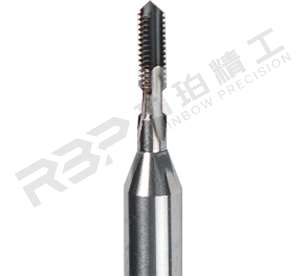 Tapping with a PCD Straight Flute Tap